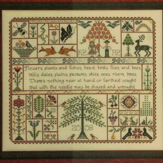 RMS1112 Flowers, Plants & Fishes cross stitch pattern
