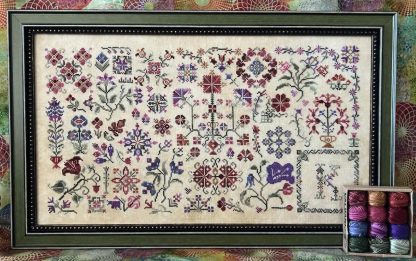 RMS1357 Flowers of Quaker cross stitch pattern