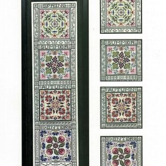 RMS1079 Flowers of the Seasons cross stitch pattern
