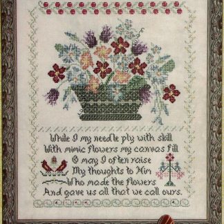RMS1190 His Flowers cross stitch pattern
