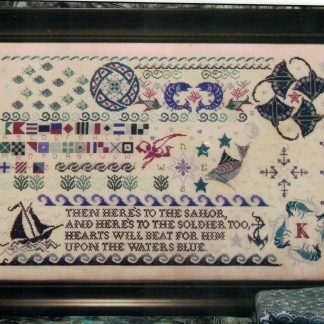 RMS1056 Seaside Sampler cross stitch pattern