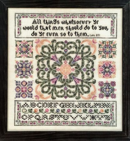 RMS1076 The Golden Rule cross stitch pattern