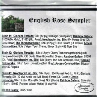JDD165E English Rose Sampler Embellishment Pack