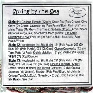 Spring by the Sea Embellishment Pack JDD190E