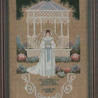 TG31 Victorian Bride cross stitch by Told in a Garden