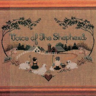 TG35 Voice of the Shepherd cross stitch by Told in a Garden