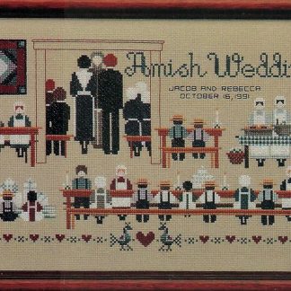 TG41 Amish Wedding cross stitch by Told in a Garden