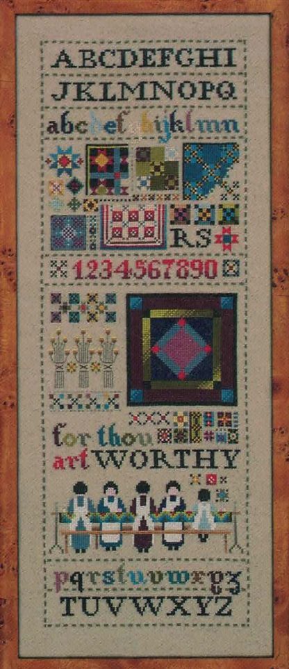 TG46 Amish Quilt Sampler cross stitch by Told in a Garden