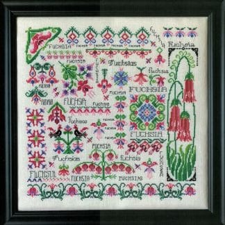 RMS1182 Dreaming of Fuchsia cross stitch from Rosewood Manor