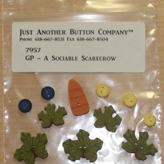 GP113 Sociable Scarecrow Button Pack 7957 JABCO