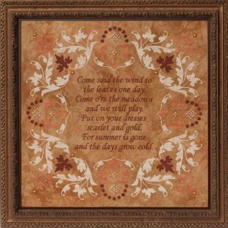 GP203 Come Said the Wind cross stitch pattern by Glendon Place