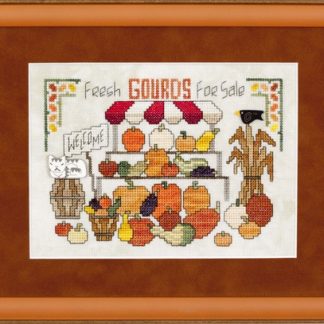 GP224 Gourds & More Gourds cross stitch pattern by Glendon Place
