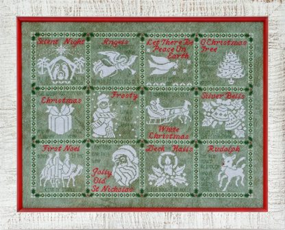 GP227 Medley of Carols cross stitch pattern by Glendon Place