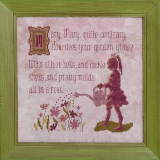 GP253 Mary Mary Quite Contrary cross stitch pattern by Glendon Place