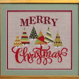 GP294 Christmas Greetings cross stitch pattern by Glendon Place