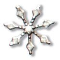By Jupiter Charms 80155 7-Armed Snowflake