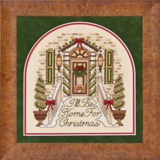GP240 I'll Be Home for Christmas cross stitch pattern by Glendon Place