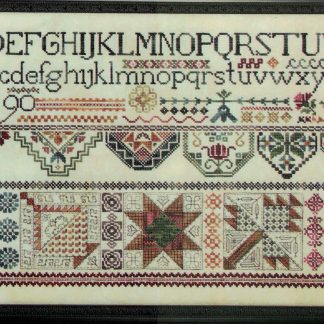 RMS1168 Quakers & Quilts Cross stitch pattern from Rosewood Manor