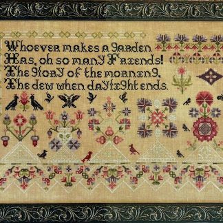 RMS1133 Hillrise Garden Cross stitch pattern from Rosewood Manor