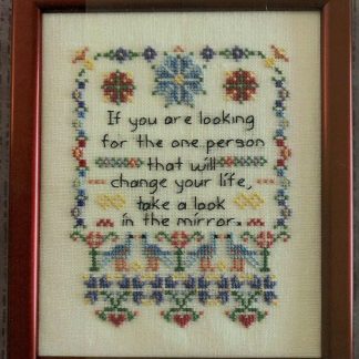 RMSM078 One Person Cross stitch pattern from Rosewood Manor