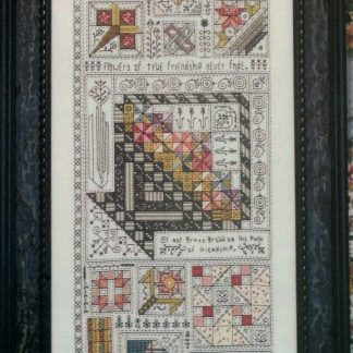 RMQ1293 Friendship Quilt Cross stitch pattern from Rosewood Manor
