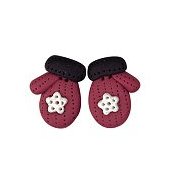 Stoney Creek Buttons SB108 Rose Mittens with Snowflakes