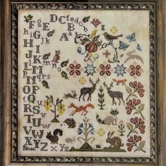 JDD213 Vintage Animals cross stitch pattern by Jeannette Douglas