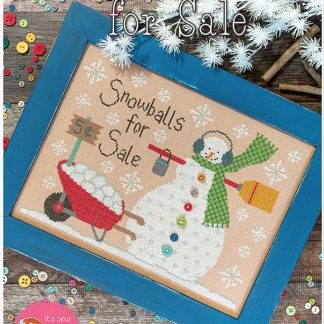 ISE449 Snowballs for Sale cross stitch pattern from It's Sew Emma