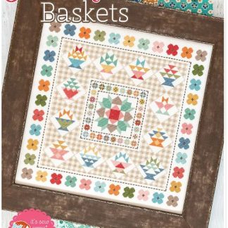 ISE455 Flea Market Baskets cross stitch pattern from It's Sew Emma