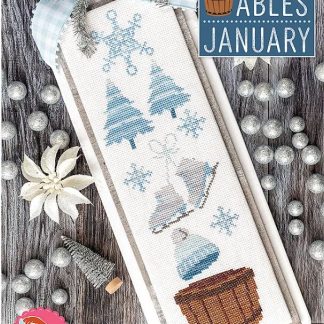 ISE490 January Stackables cross stitch pattern from It's Sew Emma