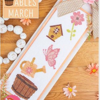 ISE492 March Stackables cross stitch pattern from It's Sew Emma