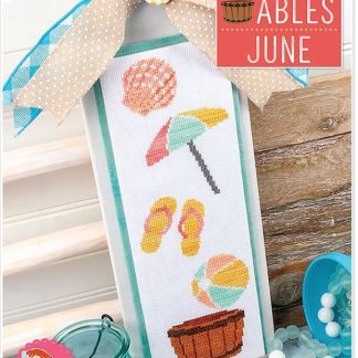 ISE495 June Stackables cross stitch pattern from It's Sew Emma