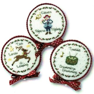 JBW-373 Twelve Days of Christmas Book 4 cross stitch pattern from JBW Designs