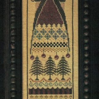 LAD-MER Merry Christmas Angel cross stitch pattern by La-D-Da