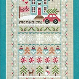 LDD-HOM Home for Christmas cross stitch pattern by Little Dove Designs