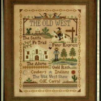 LHN-034 The Old West cross stitch pattern by Little House Needleworks