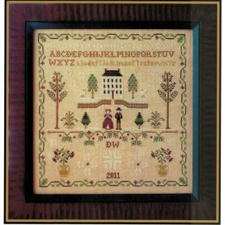 LHN-104 New England Winter Sampler cross stitch pattern by Little House Needleworks