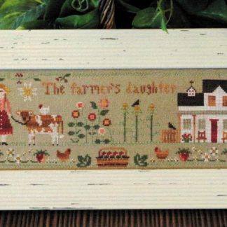 LHN-125 Farmer's Daughter cross stitch pattern by Little House Needleworks