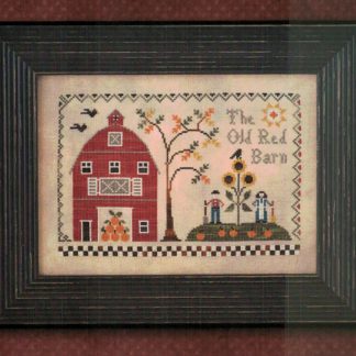 LHN-131 The Old Red Barn cross stitch pattern by Little House Needleworks