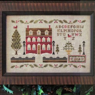 LHN-134 Lantern Lane cross stitch pattern by Little House Needleworks