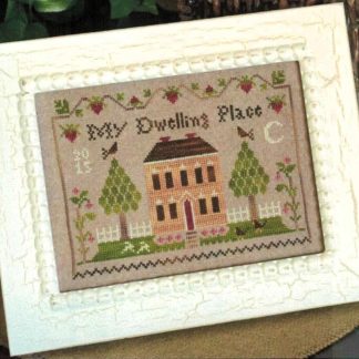 LHN-158 Dwelling Place Sampler cross stitch pattern by Little House Needleworks