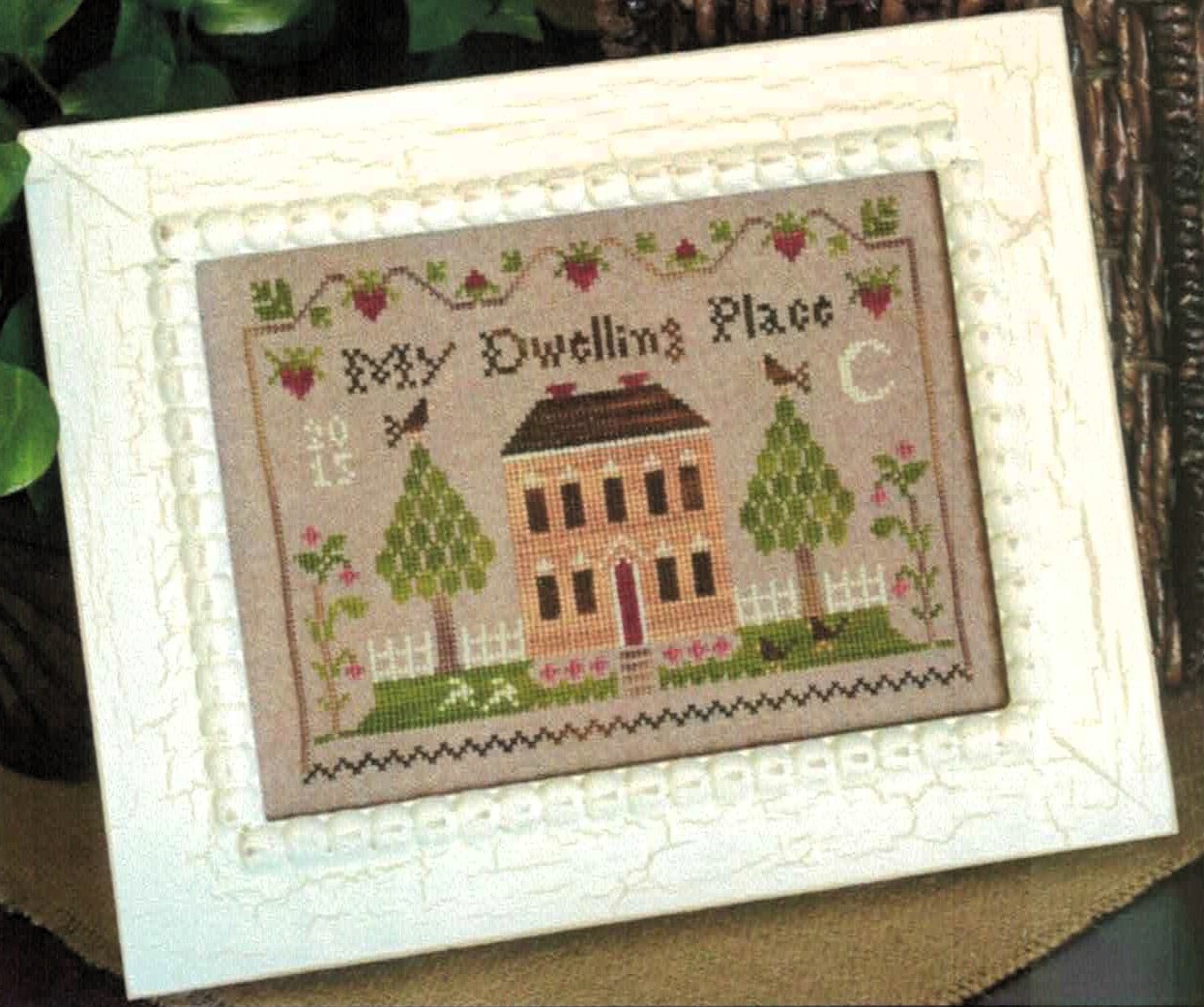 LHN-158 Dwelling Place Sampler cross stitch pattern by Little House Needleworks