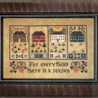 LHN-174 Four Seasons cross stitch pattern by Little House Needleworks