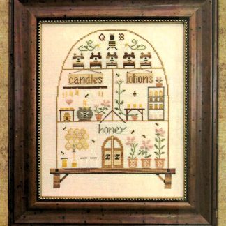 LHN-187 The Hive cross stitch pattern by Little House Needleworks