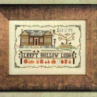 LHN-194 Sleepy Hollow Lodge cross stitch pattern by Little House Needleworks