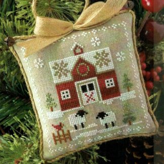 LHN-FC1 Little Red Barn cross stitch pattern by Little House Needleworks