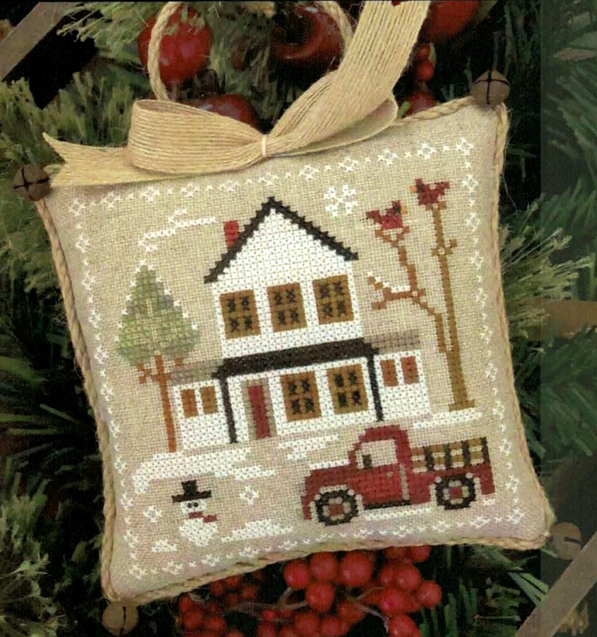 LHN-FC3 Grandpa's Pick-up cross stitch pattern by Little House Needleworks