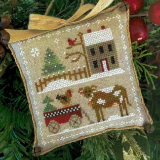 LHN-FC4 Dairy Darlin' cross stitch pattern by Little House Needleworks