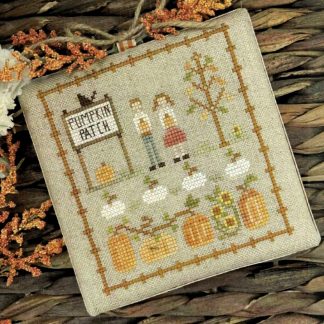 LHN-FF7 Pumpkin Patch cross stitch pattern by Little House Needleworks