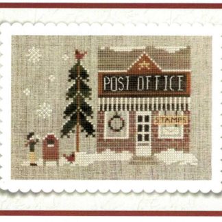 LHN-PC112 Post Office cross stitch pattern by Little House Needleworks